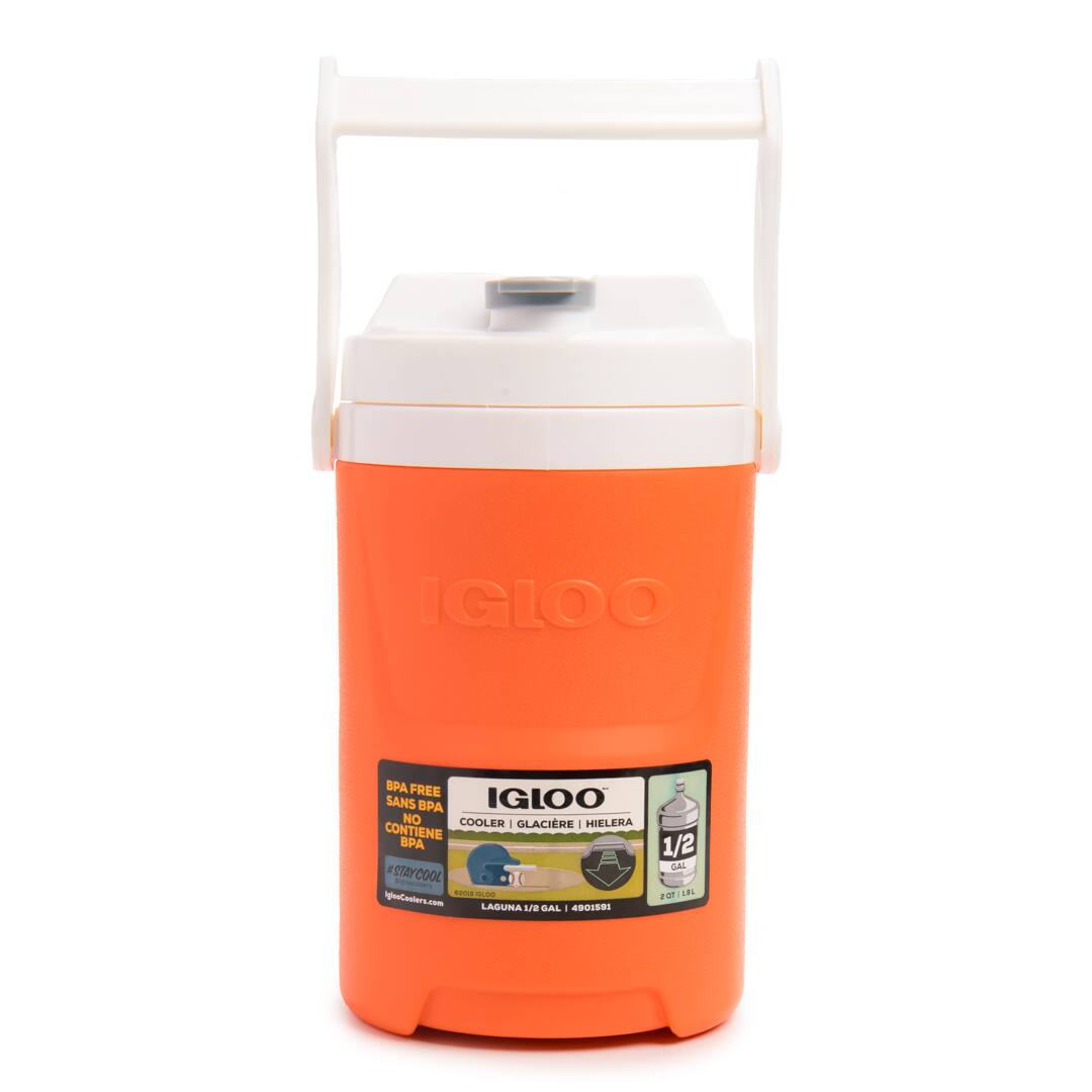 IGLOO BPA FREE SANS BPA IGLOO NO COOLER I GLACIERE I HIELERA CONTIENE BPA 3000Y5T2 .0. hymens - O enCouers.com LASUNA a BAL 4903891 1/2 GAL - Pa LP

IGLOO
BPA FREE
SANS BPA
CONTIENE BPA
COOLER | GLACIERE | HIELERA
1/2 GAL
2 QT 1.9 L
LAGUNA 1/2 GAL
#STAYCOOL
LifeCakers.com
