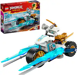 LEGO - NINJAGO Zane’s Ice Motorcycle Toy Set, Ninja Gift 71816 - Front_Zoom