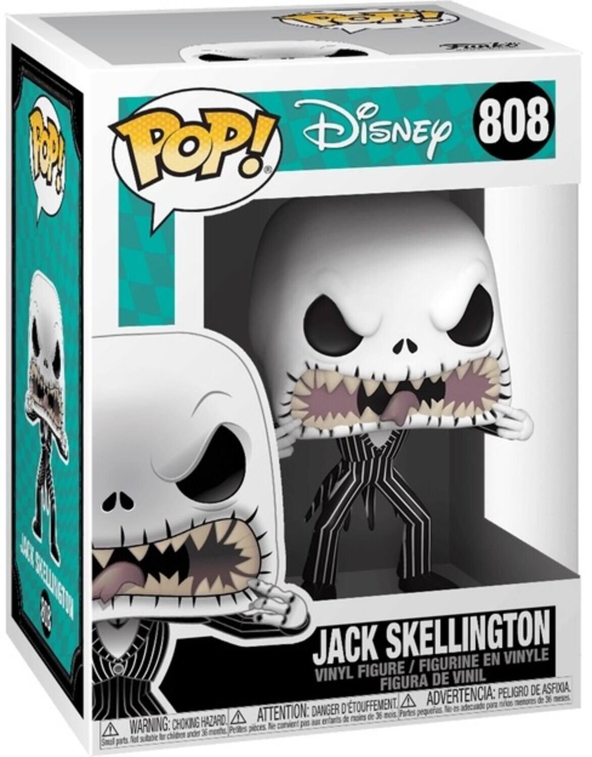 TRk Disney 808 W POP! SAT MEITTEN JACK SKELLINGTON EN VINYLE FIGURE I FIGURINE VINYL DE VINIL FIGURA DE ASFIXIA ADVERTENCIA: PELIGRO D'ÉTOUFFEMENT. ATTENTION: DANGER D'ÉTOUFFEMENT. Partes pequeñas. No se adhiere a niños menores de 36 meses. WARNING: CHOKING HAZARD. Pequeñas piezas. No se adhiere a niños menores de 36 meses.
