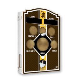 Fan Creations - San Diego Padres Hanging Bean Bag Toss Game - Multicolor