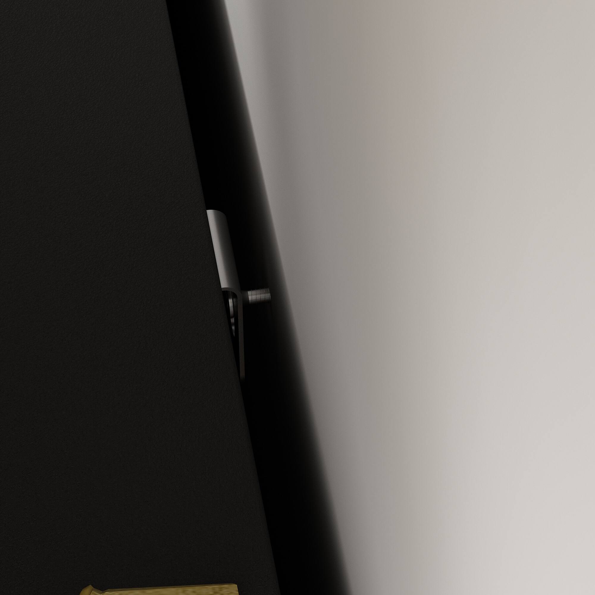 Alt View 10. Famapy - Famapy 8 - Drawer Horizontal Dresser: Anti - Tip & Elegant Gold - Accent Design - Black.