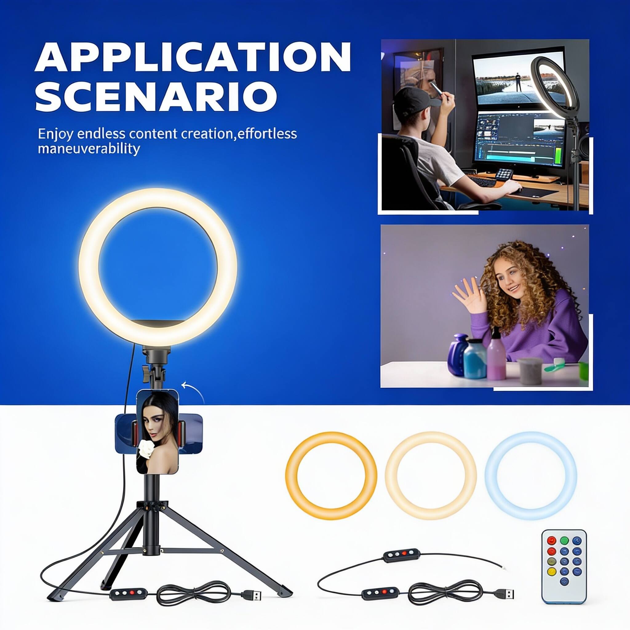 APPLICATION SCENARIO

Enjoy endless content creation, effortless maneuverability