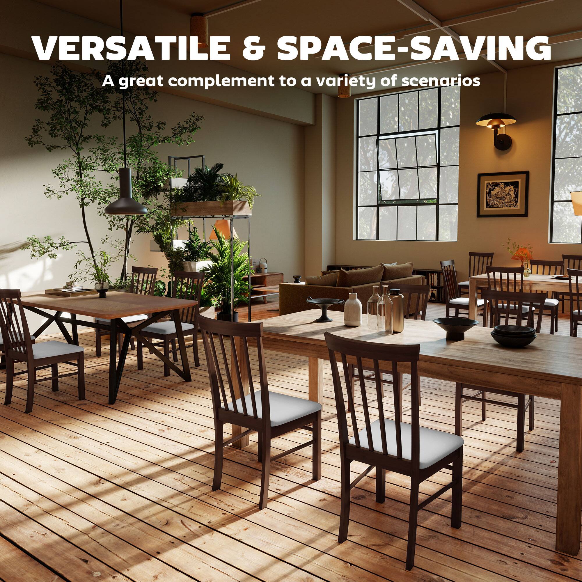 VERSATILE & SPACE-SAVING  
A great complement to a variety of scenarios