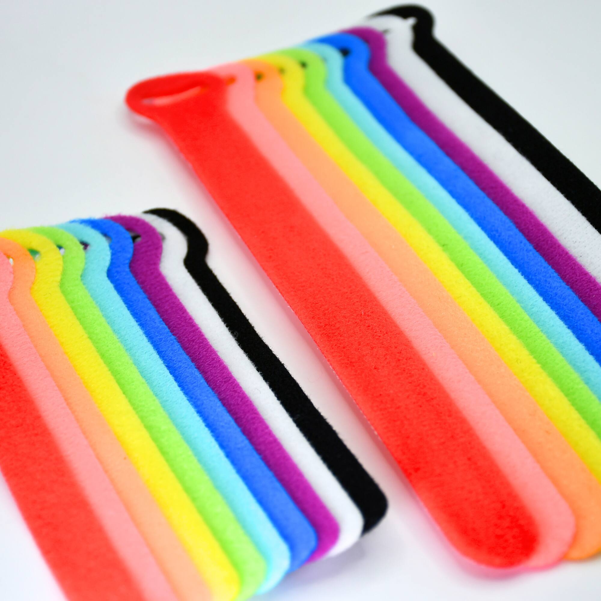 Alt View 8. Grizzly Supply - 5", 8" Hook and Loop Cable Tie 20/pk - Assorted Colors.