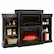 Front. Gymax - Gymax 70'' Fireplace TV Stand Media W/ 28.5'' 750W/1500W Electric Fireplace Brown - Brown.