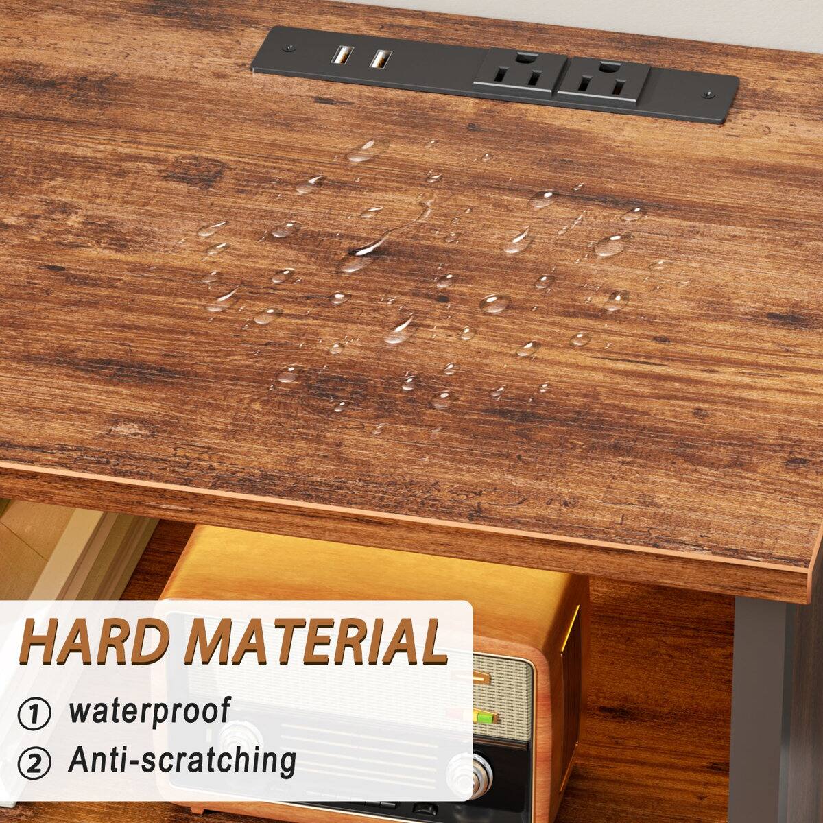 HARD MATERIAL
1. waterproof
2. Anti-scratching
