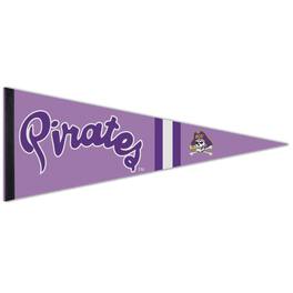 WinCraft - ECU Pirates Powder Purple 12" x 30" Premium Pennant - Multicolor