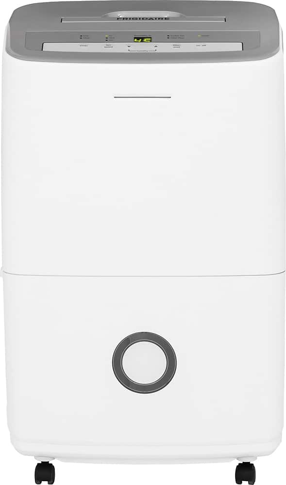 Front. Frigidaire - 70-Pint Dehumidifier - White.