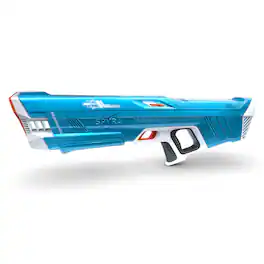 SPYRA - Electric Water Blaster Outdoor Squirt Gun for Pool Games, SpyraThree - Blue