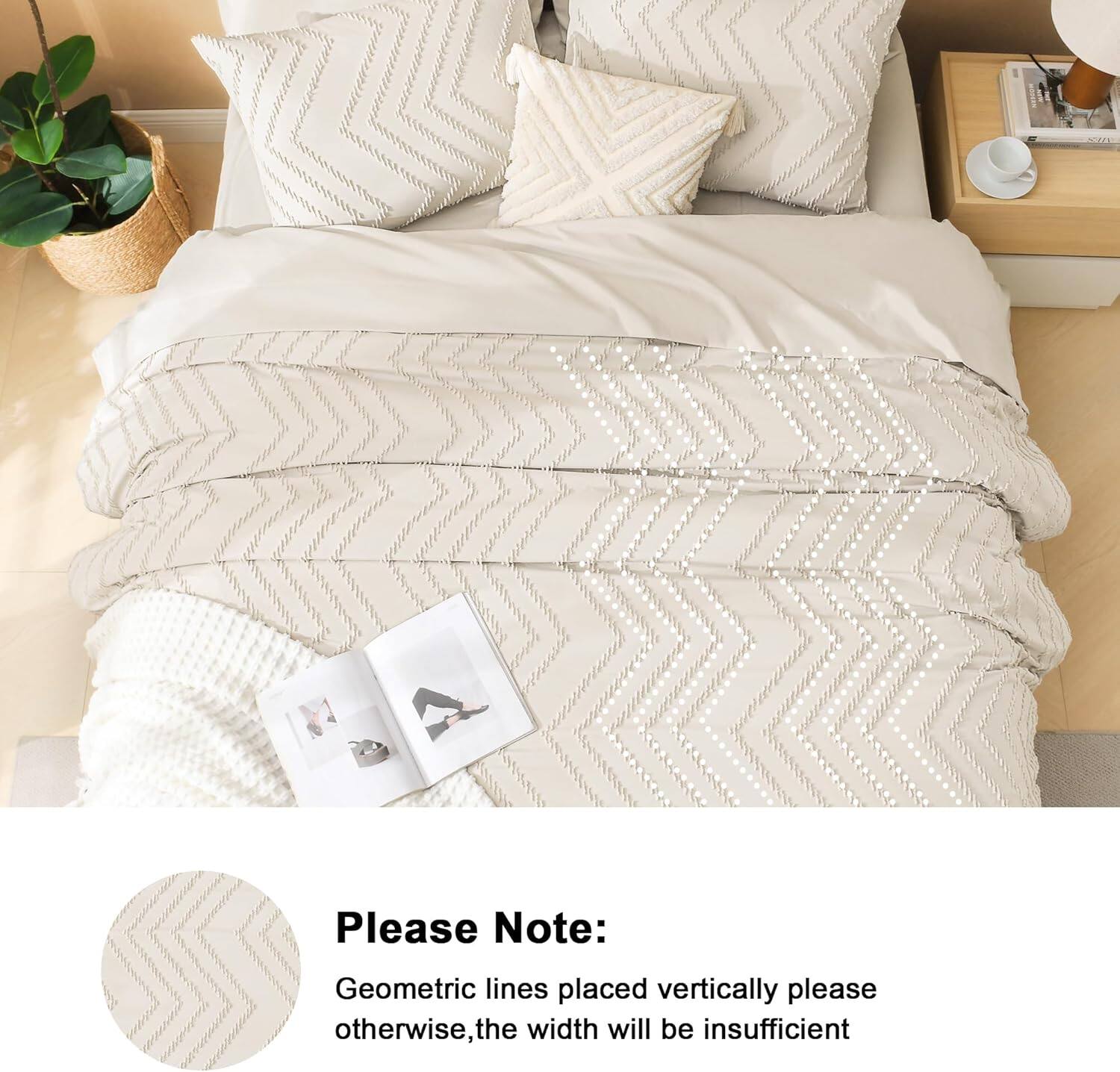 Please Note:  
Geometric lines placed vertically please otherwise, the width will be insufficient