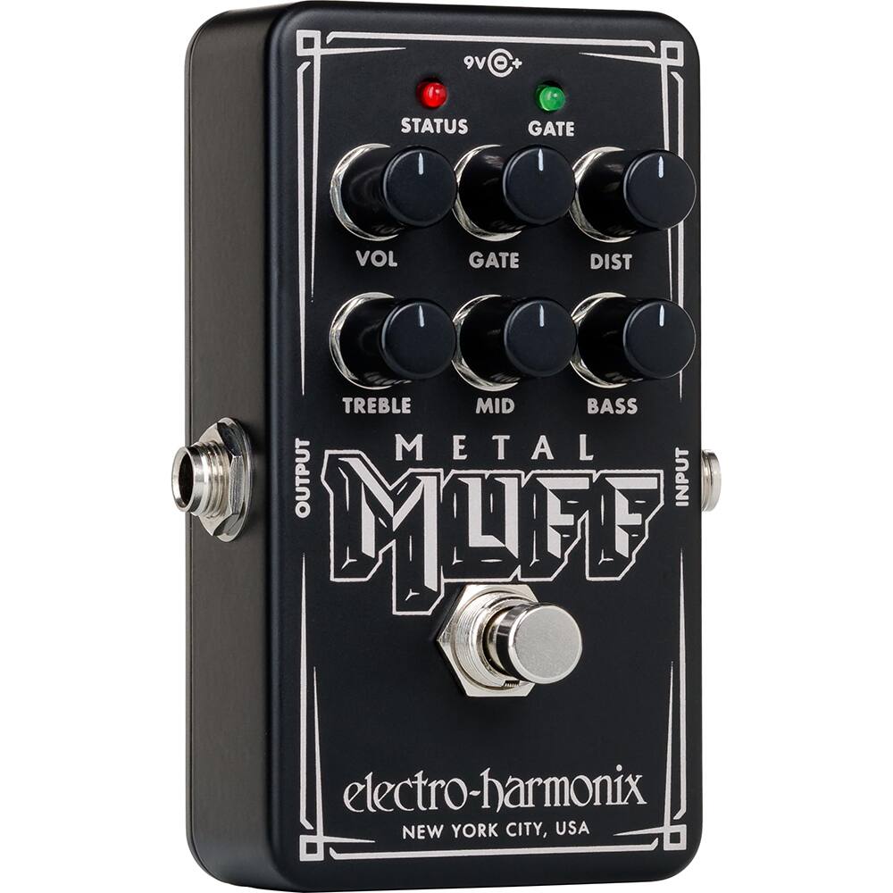 9V  
STATUS GATE VOL GATE DIST TREBLE MID BASS METAL  
OUTPUT INPUT  
electro-harmonix  
NEW YORK CITY, USA