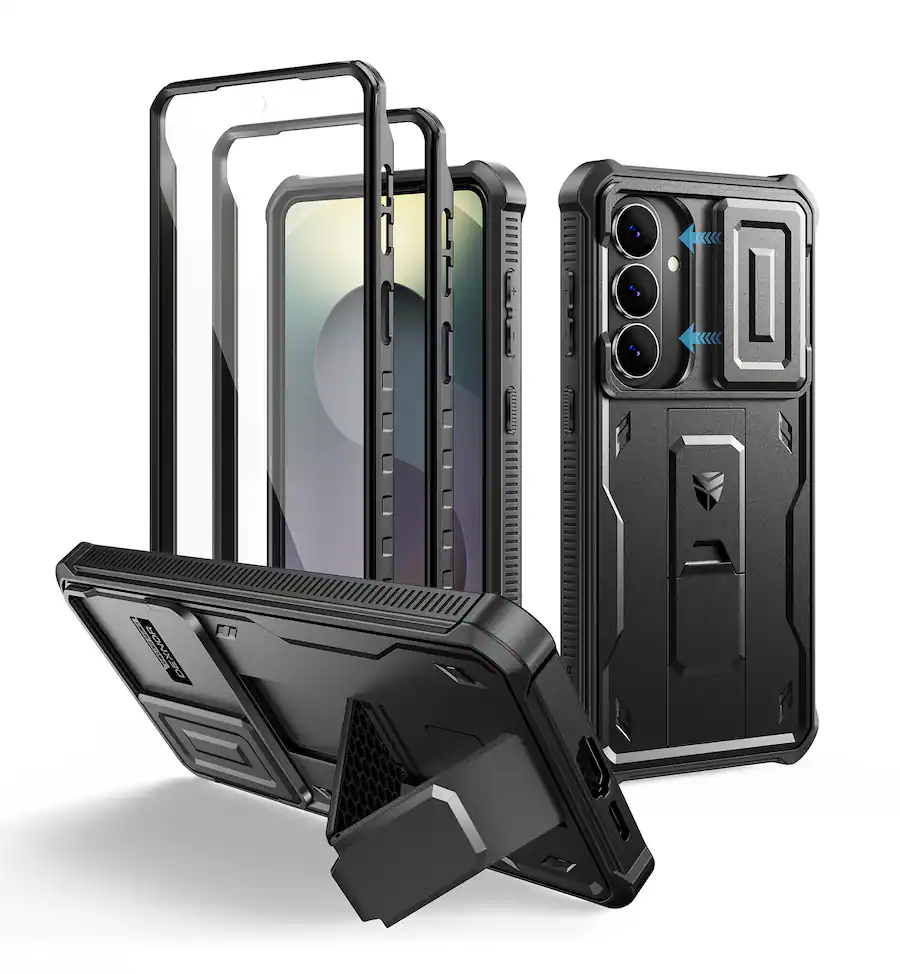 Samsung Frame Case Dexnor Case for Samsung Galaxy S26+ Plus with Camera Cover,2 Front ...