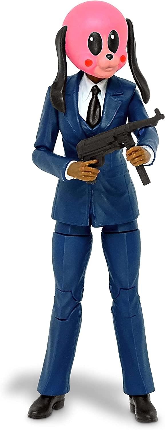 Alt View 10. Boss Fight Studio - Umbrella Academy 1:18 Scale Action Figure | Cha-Cha - Blue.