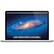Front. Apple - Pre-Owned MacBook Pro 15-Inch "Core i7" 2.7 GHz, 8GB RAM - 512GB SSD (ME665LL/A) Early 2013 - Silver.