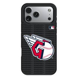 Keyscaper - MLB - Cleveland Guardians Personalized Bump Case with 8.2ft Drop Protection - 15 - Multicolor