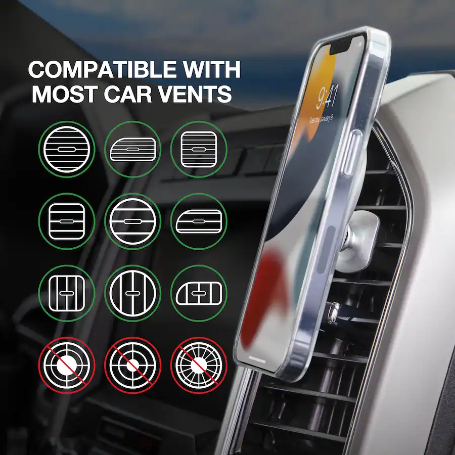 Scosche MagicMount MagSafe Magnetic Vent Mount for Mobile Phones