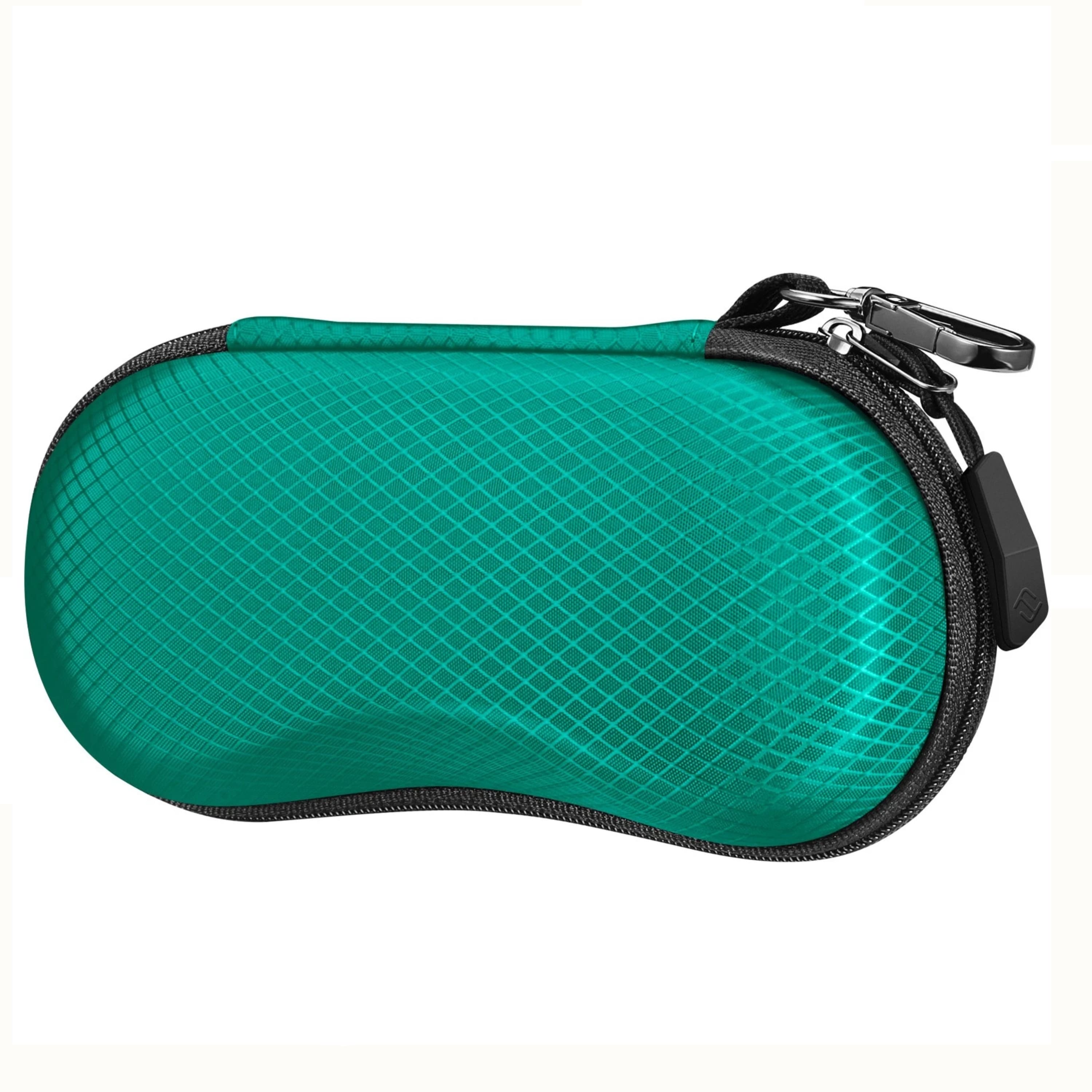 Kitcheniva - Durable EVA Eyeglass Case With Metal Carabiner And Soft Lining - Green price history on PriceWatchPro