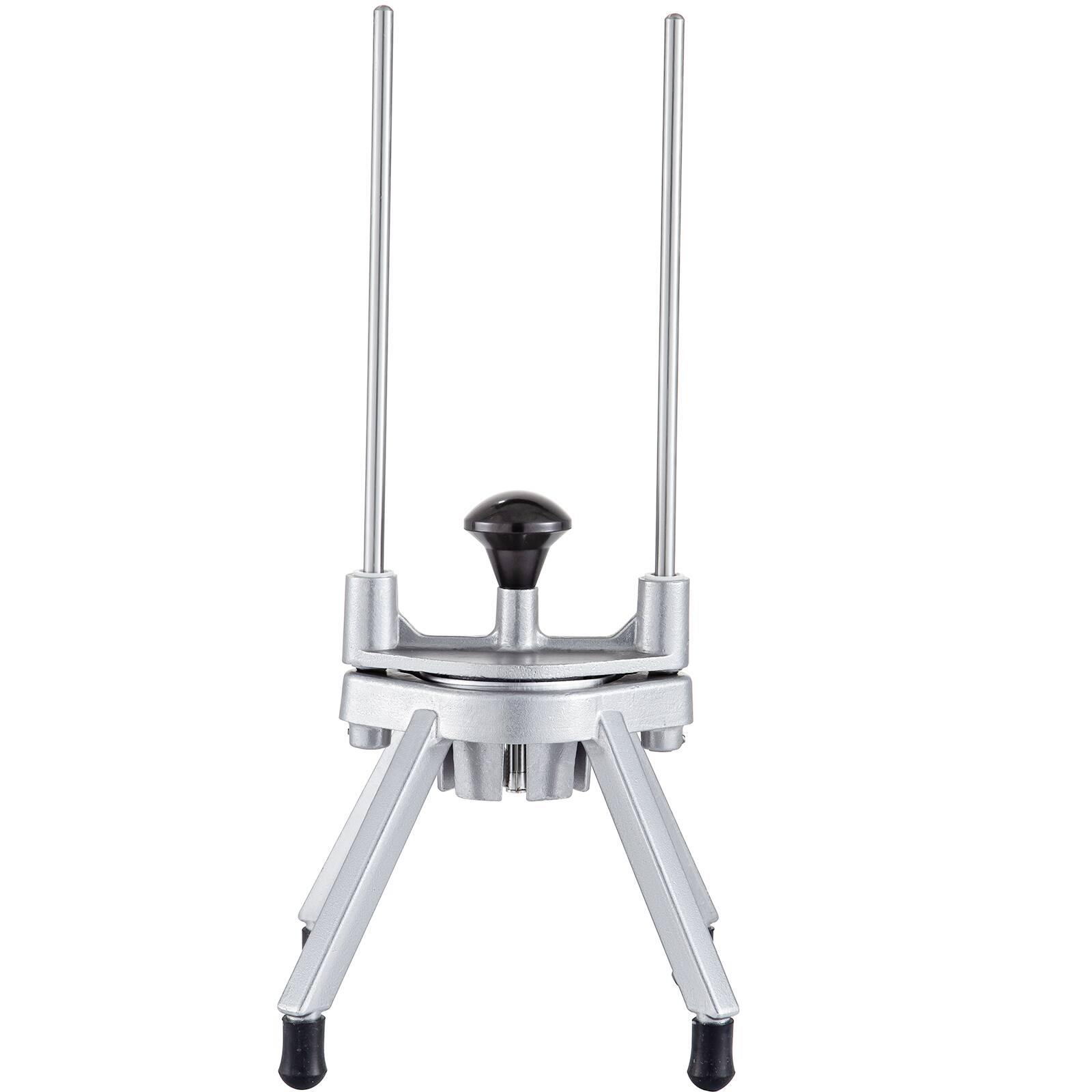 Alt View 5. VEVOR - 6-Section Commercial Easy Wedger Stainless Steel Blade Fruit Lime Slicer, Lemon Cutter for Home Bar Restaurant - Silver.