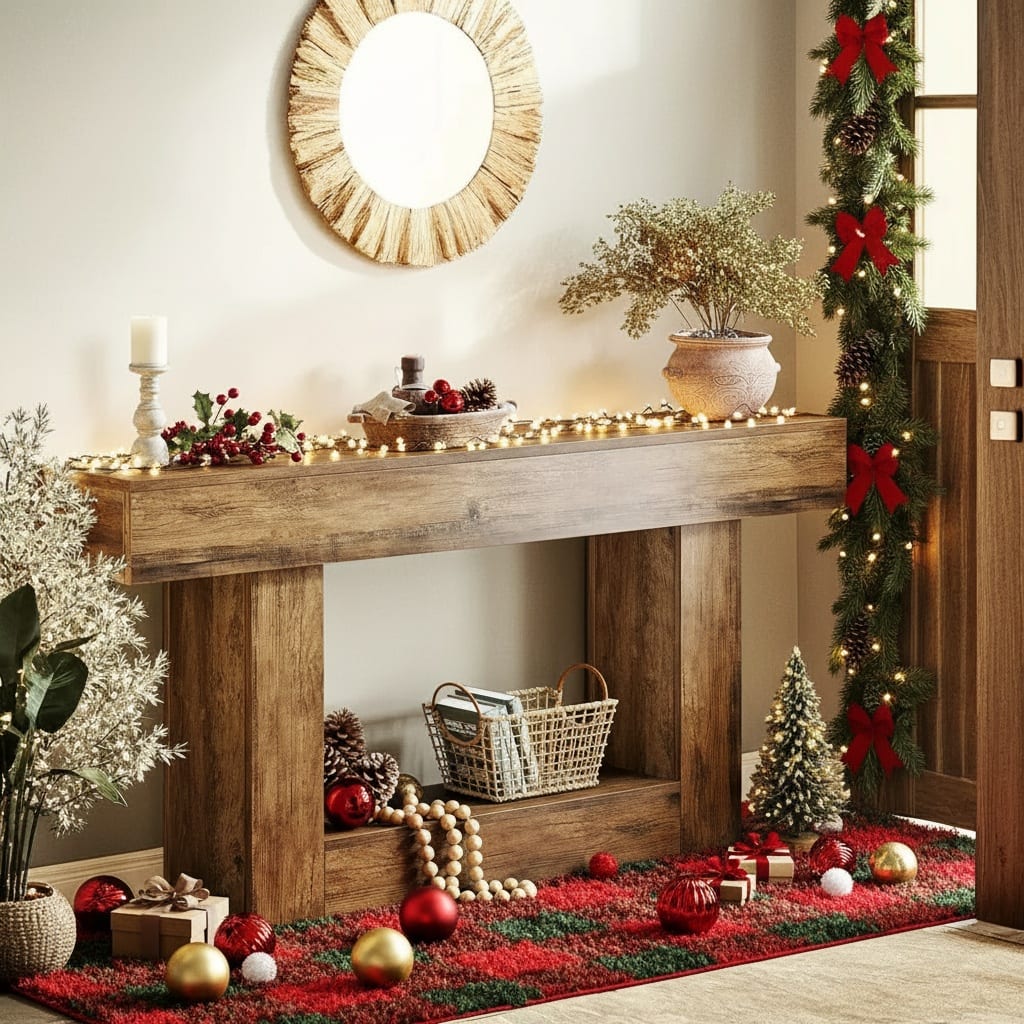 Kadyn - Elegant Wooden Console Table, Perfect Entryway & Display, Sofa Table, Ideal Living Room Furniture - Brown