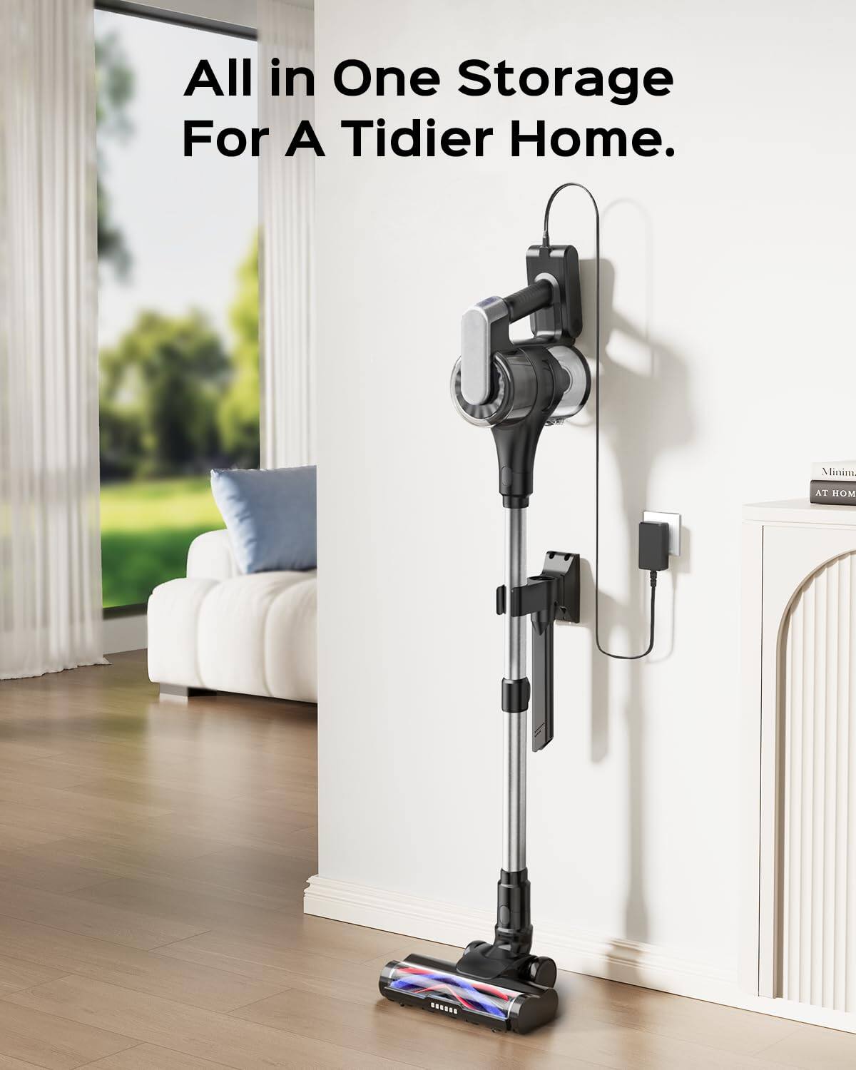 All in One Storage For A Tidier Home.