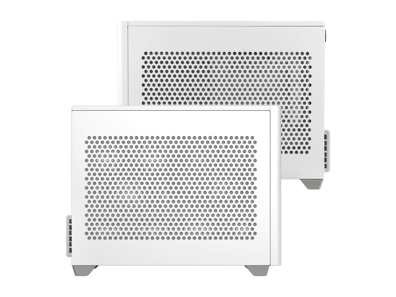 Cooler Master NR200 White SFF Mini ITX Case, Vented Panel, Triple