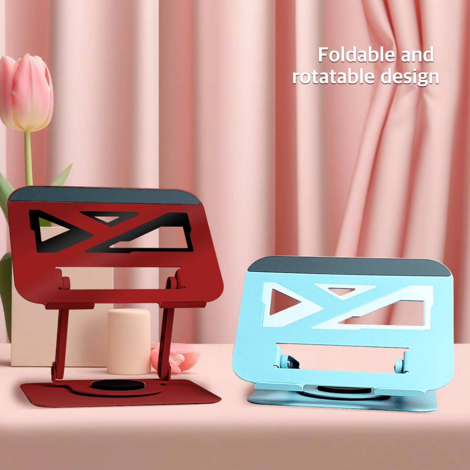 Foldable and rotatable design