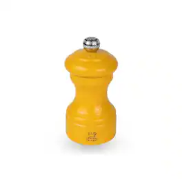 Peugeot - Bistro 4-Inch Manual Pepper Mill, Adjustable Coarseness, Stainless Steel - Saffron