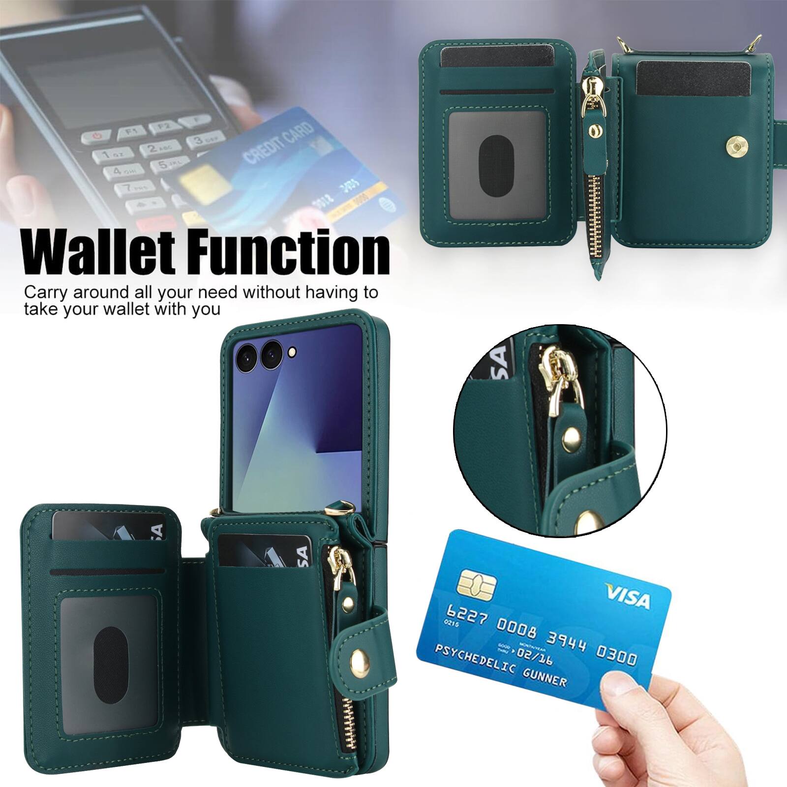 F2 F1 CARD 3 2 384 CREDIT 1 oz 5 SAL 4 GM 7 3935 Wallet Function Carry around all your need without having to take your wallet with you

A
SA
L229 VISA 0215 8000 sour 05\JP 3944 0300 PSYCHEDELIC GUNNER