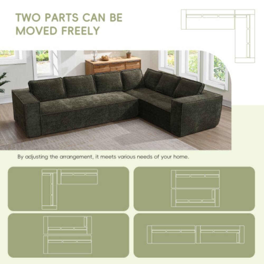 TWO PARTS CAN BE MOVED FREELY

By adjusting the arrangement, it meets various needs of your home.