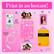 Print in an Instant!
1. Kodak Zink Starter Pack (5 sheets)
2. Micro-USB charging cable
3. Quick Start Guide
4. Kodak Step Slim Instant Mobile Photo Printer
5. Bluetooth Connectivity