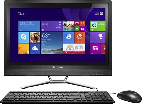  Lenovo - C460 Touch 21.5&quot; Touch-Screen All-In-One Computer - Intel Pentium - 4GB Memory - 1TB Hard Drive