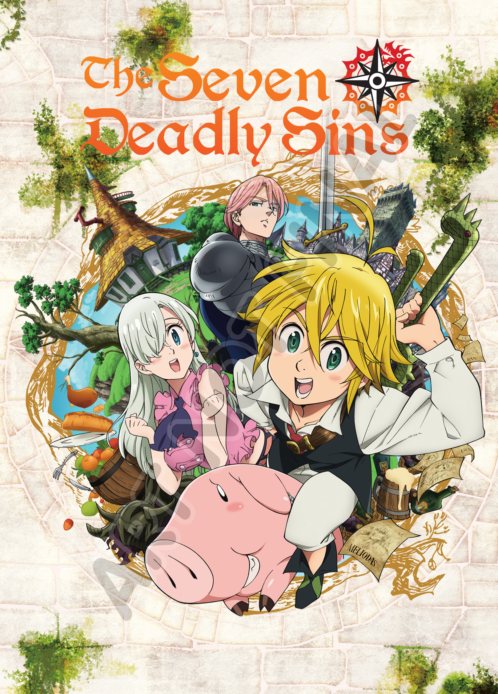 Best Buy: Seven Deadly Sins: Season One Part One [4 Discs] [DVD]