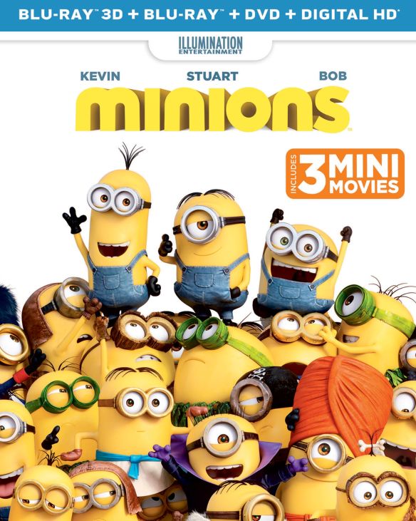 Minions Movie Stickers by Universal Studios Interactive