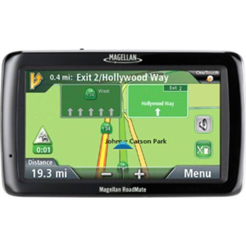 Front Standard. Magellan - RoadMate 5" Automobile Portable GPS Navigator.