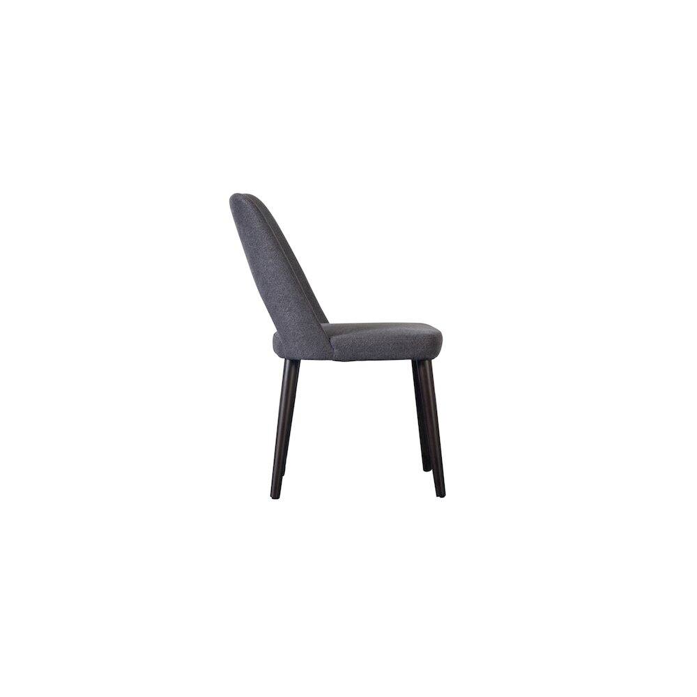 Alt View 1. Porter Designs - Prato Upholstered Dining Chair - Gray.