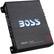 Front. BOSS Audio - Riot 1100W Class AB Mono MOSFET Amplifier with Variable Low-Pass Crossover - Black.