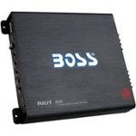 Front Zoom. BOSS Audio - Riot Car Amplifier - 200 W RMS - 1200 W PMPO - 2 Channel - Class AB - Black.