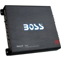BOSS Audio - Riot Car Amplifier - 200 W RMS - 1200 W PMPO - 2 Channel - Class AB - Black - Front_Zoom