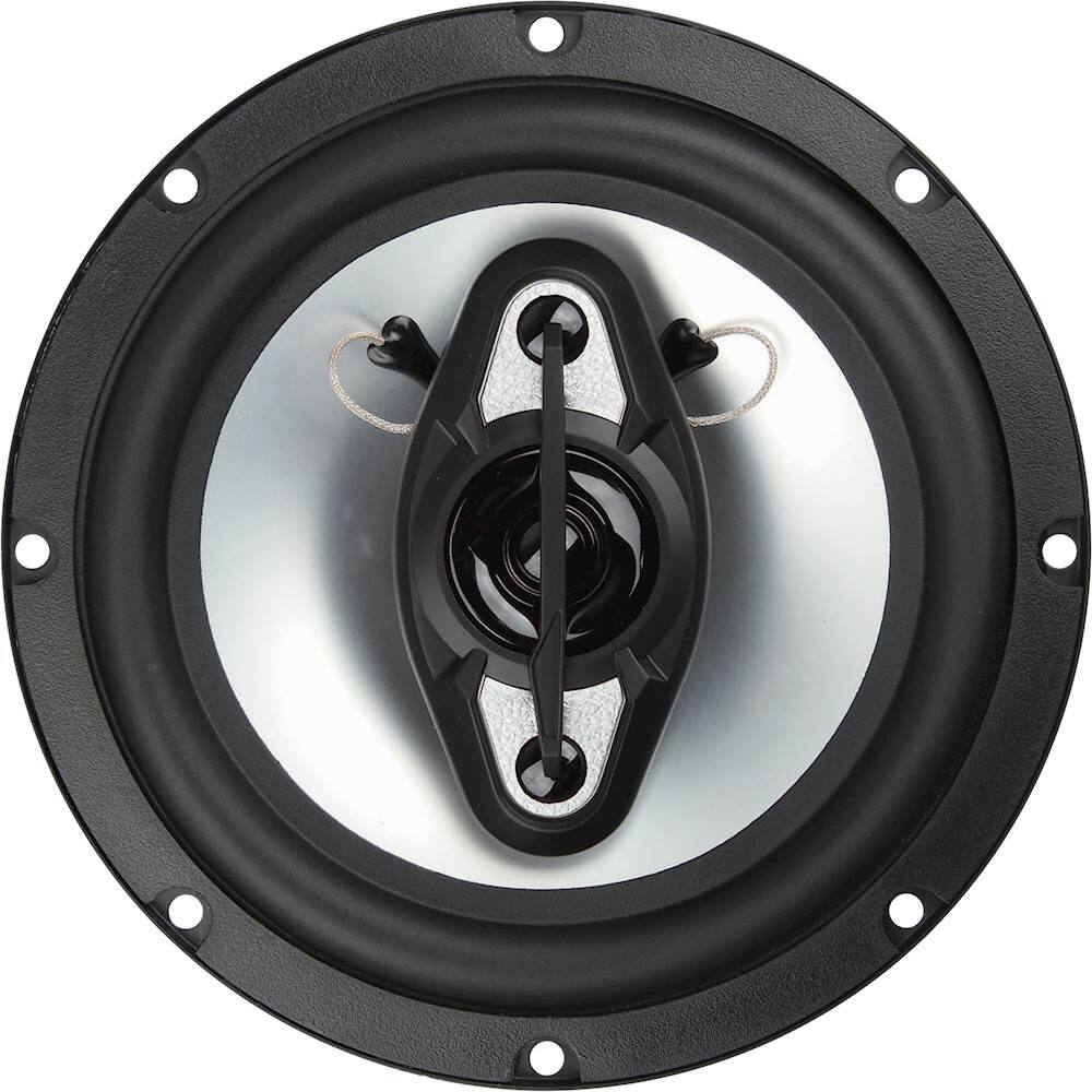 Alt View 12. BOSS Audio - Onyx 6-1/2" 4-Way Car Speakers with Poly-Injected Woofer Cones (Pair) - Black and Chrome.