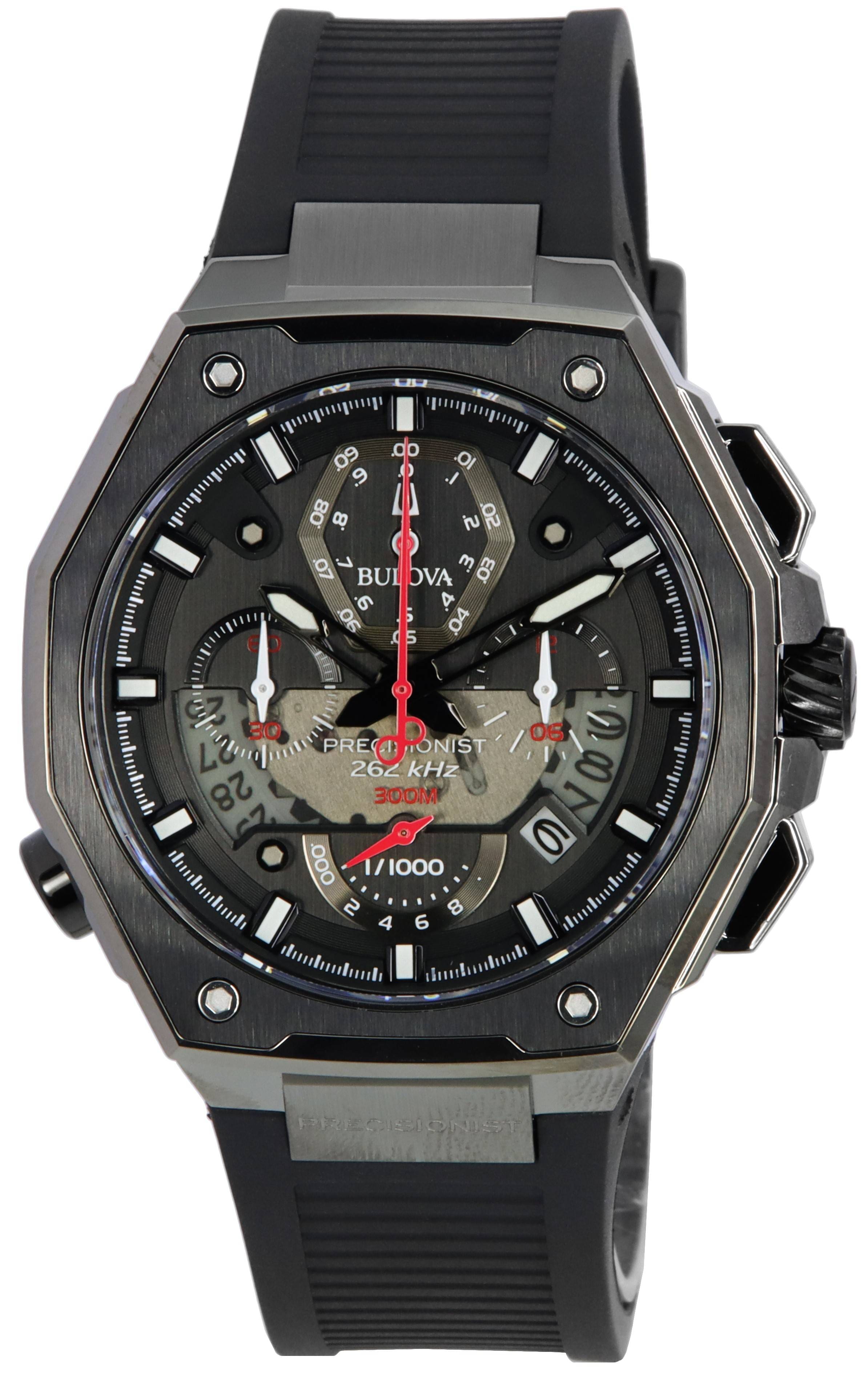BULOVA  
PRECISIONIST  
262 kHz  
300M  
1/1000  
3000  
4 6  
24 6 8  
8 7 6  
PRECISIONIST