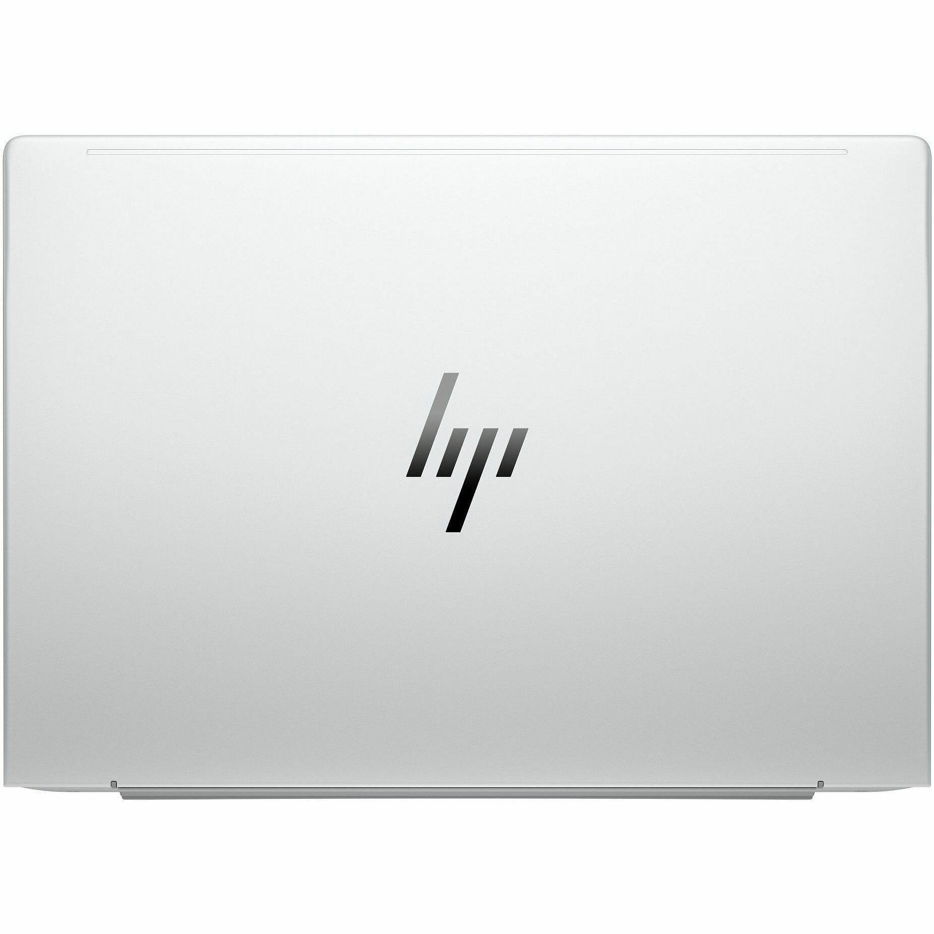Alt View 7. HP - HP EliteBook 8 G1a 16" Copilot+ PC Notebook - WUXGA - 60 Hz - AMD Ryzen 5 PRO 230 - 16 GB - 512 GB SSD - English - Glacier Silver.