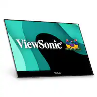 ViewSonic - VX1655-4K-OLED 15.6" OLED UHD Portable Monitor (USB-C, Mini HDMI) - Black - Front_Zoom