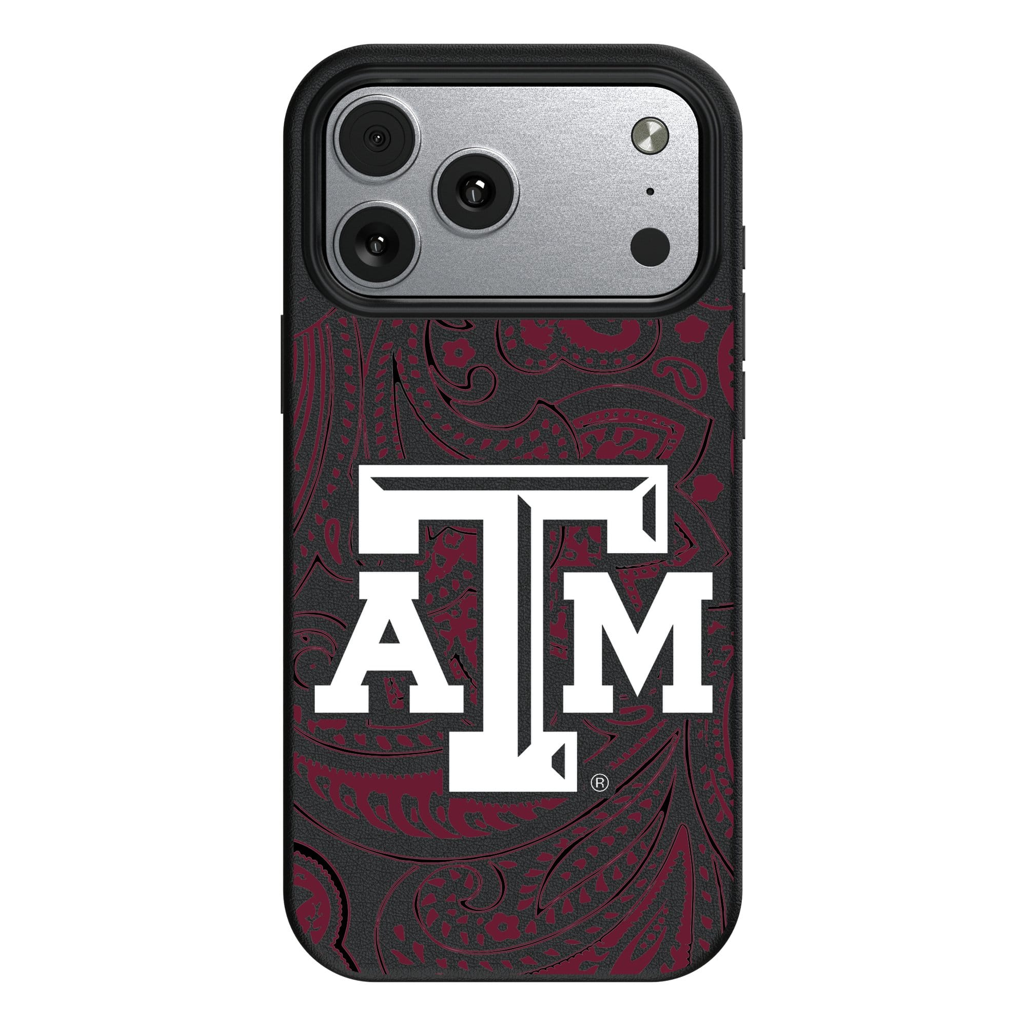 Keyscaper - NCAA - Texas A&M Aggies Paisley iPhone Magnetic Bump Case - 17 - Black price history on PriceWatchPro