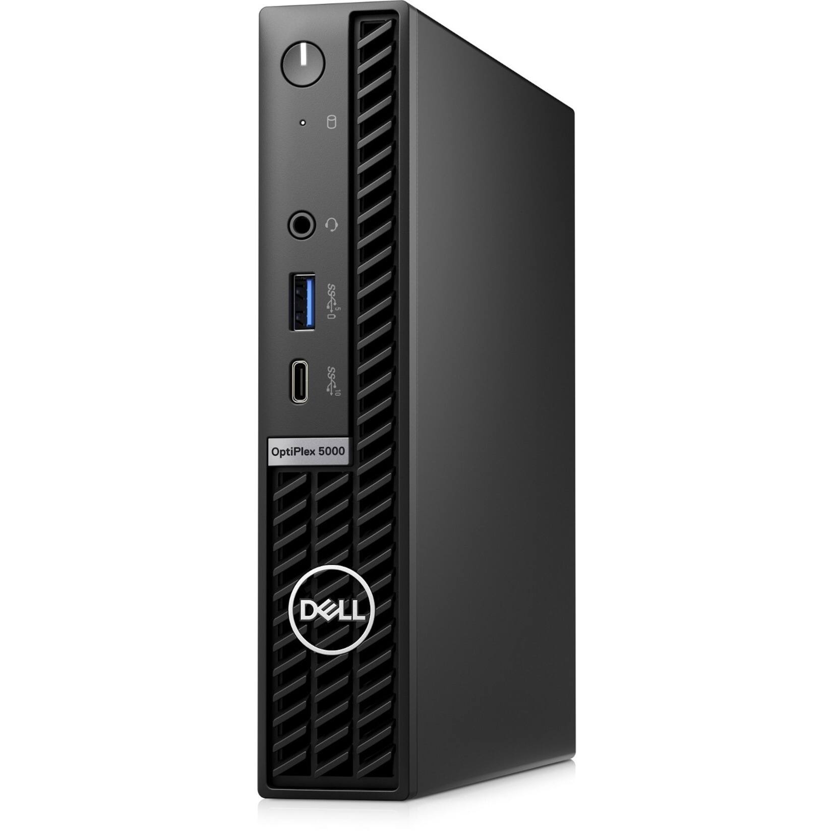 Front. Dell - OptiPlex 5000 Desktop - Intel i7-12700T - 16 GB Memory - 256 GB SSD.