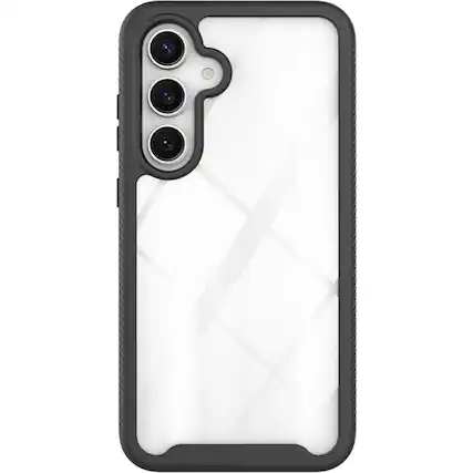 Front. SaharaCase - Raider Series GRIP Case for Samsung Galaxy S24 FE - Black.