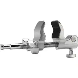 Kupo - 4" Super Viser Clamp with Hex Receiver, End Jaw, 66.1lbs Capacity