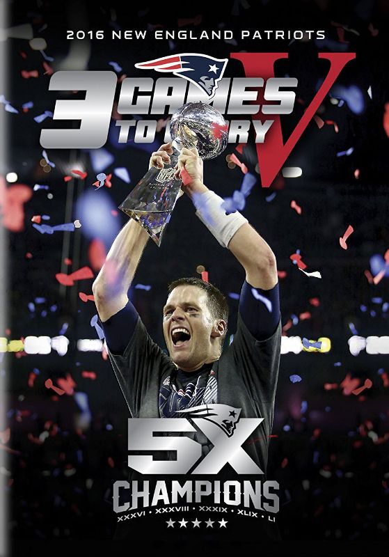  3 Games to Glory V: 2016 New England Patriots [DVD] [2017]