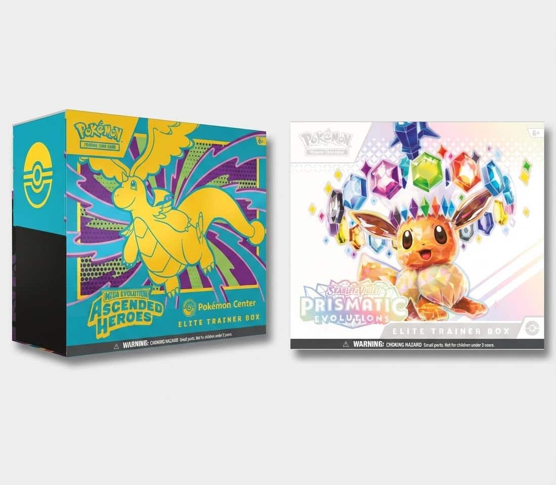Pokémon - TCG: Scarlet & Violet Prismatic - Mega Evolution AH Pokemon Center ETB