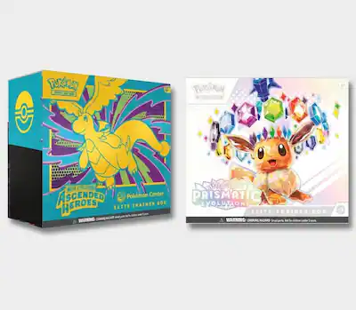 Pokmon - TCG: Scarlet & Violet Prismatic - Mega Evolution AH Pokemon Center ETB Pokmon - TCG: Scarlet & Violet Prismatic - Mega Evolution AH Pokemon Center ETB