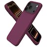 Ornarto - Designed for iPhone 17 Pro Max Case 6.9", Liquid Silicone Soft Gel Shockproof Protective Case - Wine Red